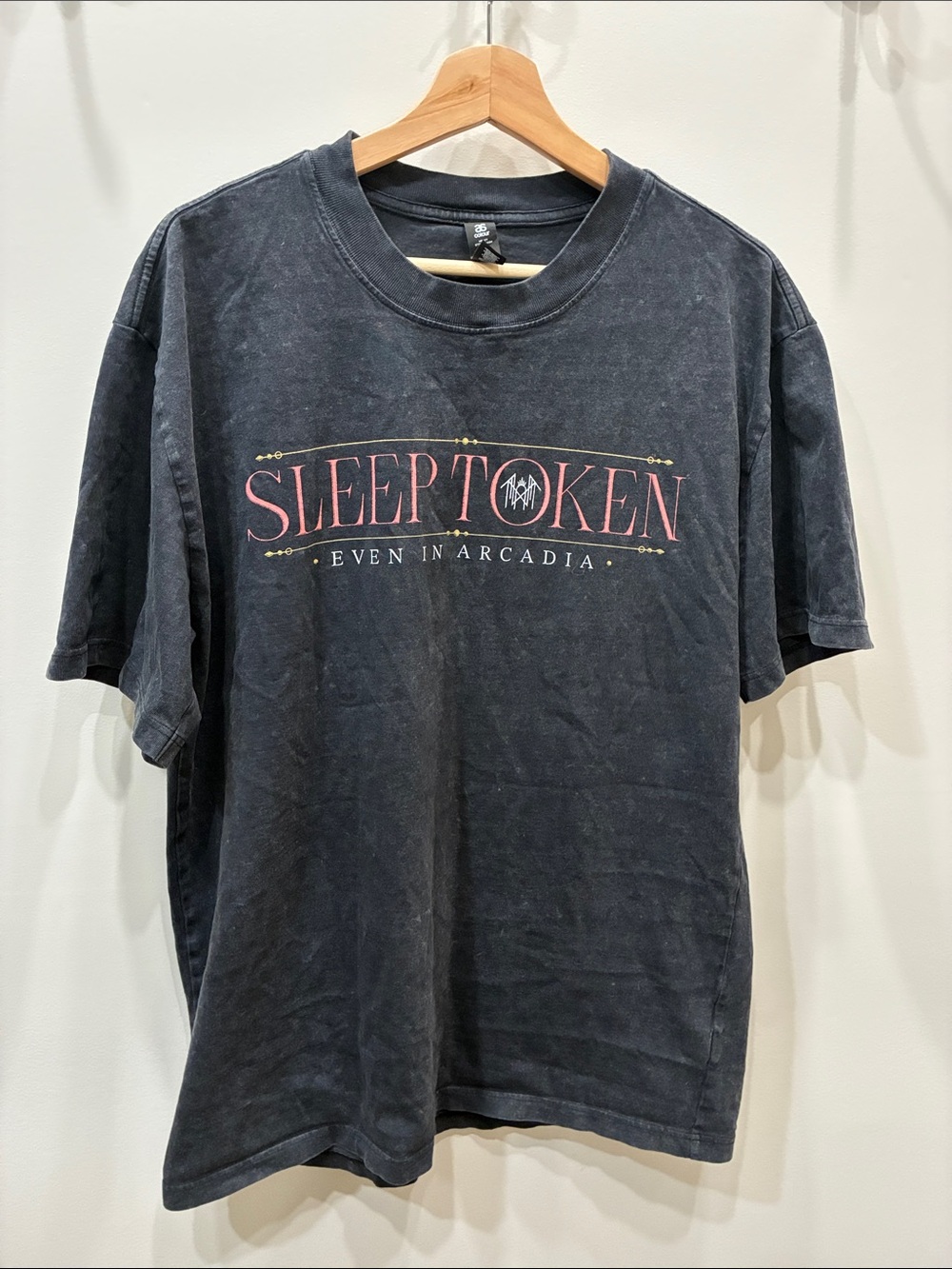 SLEEP TOKEN ‘Even in Arcadia' Black Graphic Tee - Unisex Size M